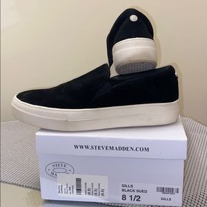 Gently used Steve Madden Gills suede shoes